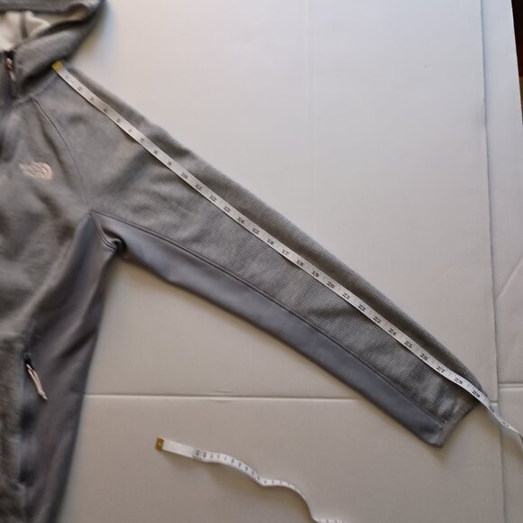 The North Face Gray Hoodie Lightweight Jacket Women’s Size L - Picture 15 of 16